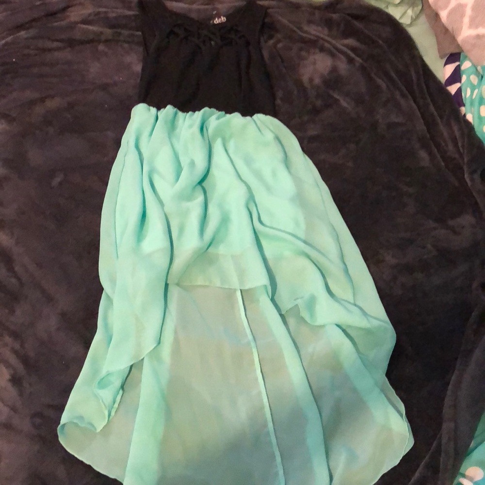 Deb high low dress